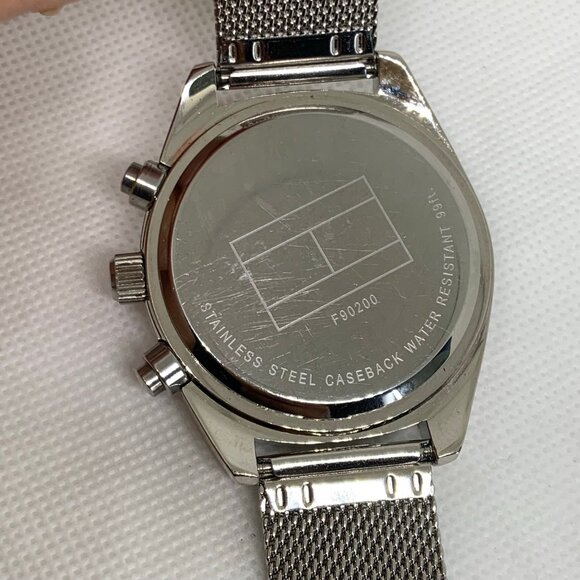 Tommy Hilfiger multifunction date men watch tours 42mm mesh band running - Picture 6 of 6